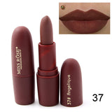 New MISS ROSE Lipstick Matte Waterproof Velvet Lip Stick Sexy Makeup & Beauty Lips