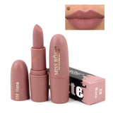 New MISS ROSE Lipstick Matte Waterproof Velvet Lip Stick Sexy Makeup & Beauty Lips