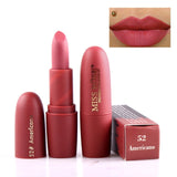 New MISS ROSE Lipstick Matte Waterproof Velvet Lip Stick Sexy Makeup & Beauty Lips