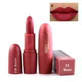 New MISS ROSE Lipstick Matte Waterproof Velvet Lip Stick Sexy Makeup & Beauty Lips