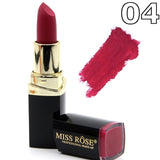 New MISS ROSE Lipstick Matte Waterproof Velvet Lip Stick Sexy Makeup & Beauty Lips