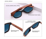 KINGSEVEN Natural Wooden Sunglasses Men